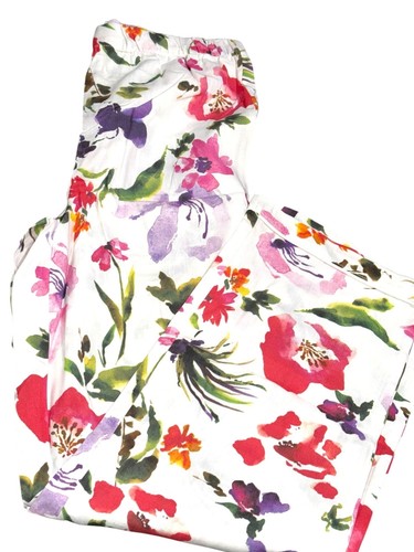 Girls Petite Plume Floral Pajama Set Cotton Blend Size 12 - Picture 9 of 15