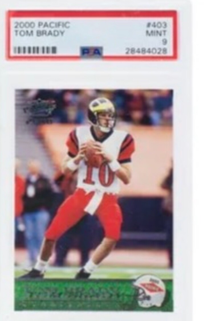 その他 2000 PACIFIC #403 TOM BRADY BGS 8.5 2000 Pacific #403 Tom Brady BGS 8 | eBay