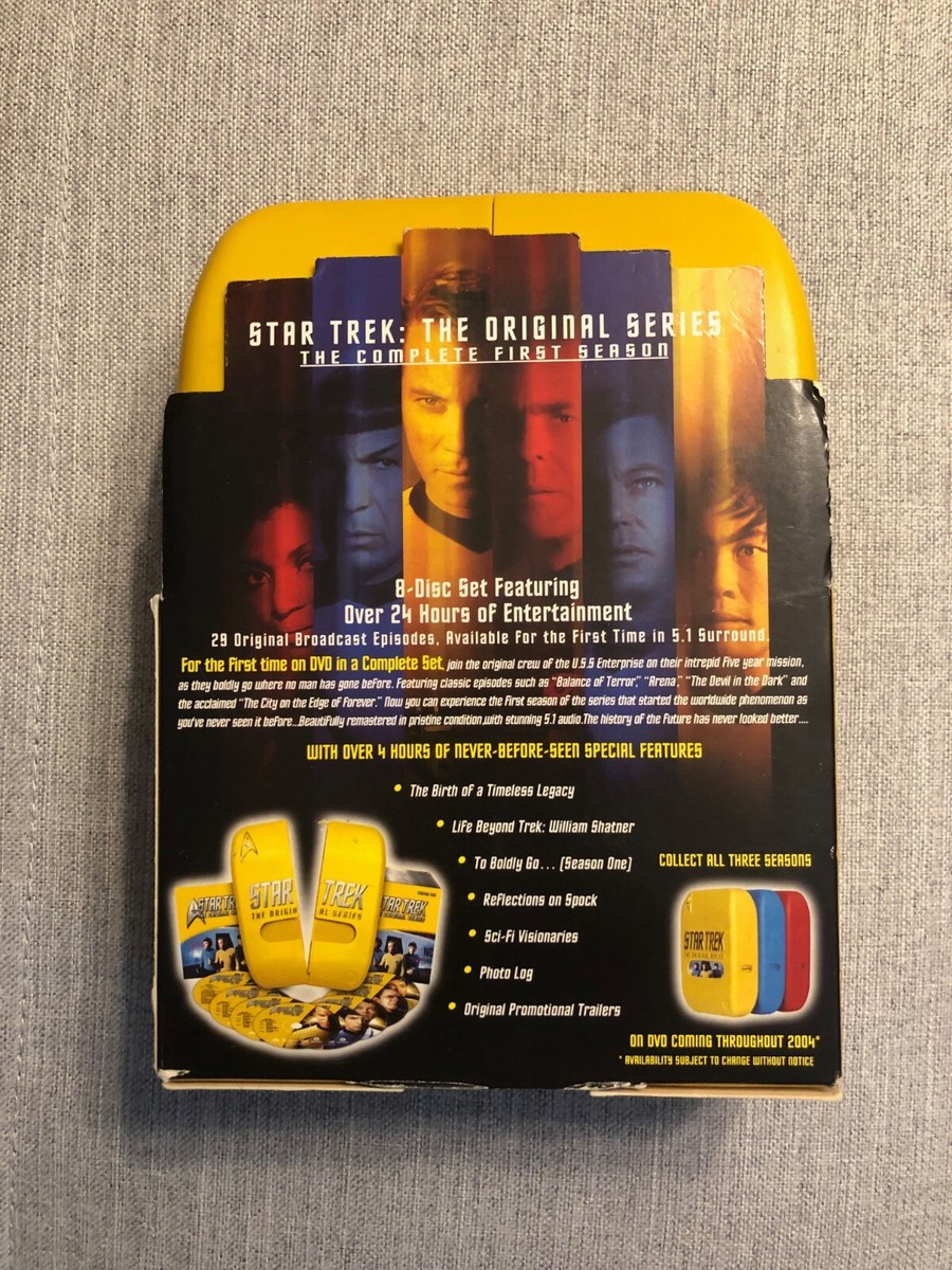 2004 Star Trek - The Original Series: Season One DVD Set | eBay