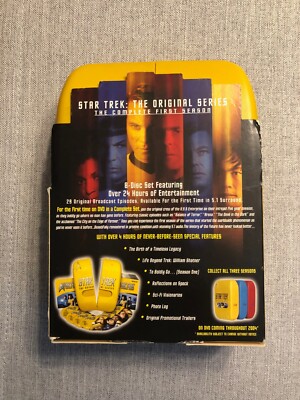 2004 Star Trek - The Original Series: Season One DVD Set | eBay