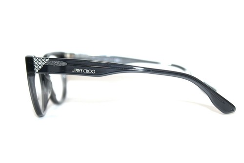 NUEVAS AUTÉNTICAS GAFAS JIMMY CHOO JC 143/F J8E GRIS 50-18-145 MM CON ESTUCHE ITALIA - Imagen 4 de 8