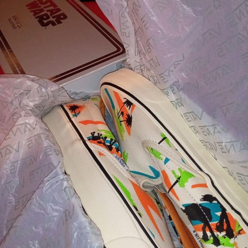 Sneakers Uomo US9 Vans Starwars Taglio Basso Uomo Sneaker Collaborazione Originale LTD - Foto 6 di 14