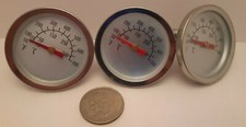 3-piece lot Grill TEMP Temperature Gauge 50-7...