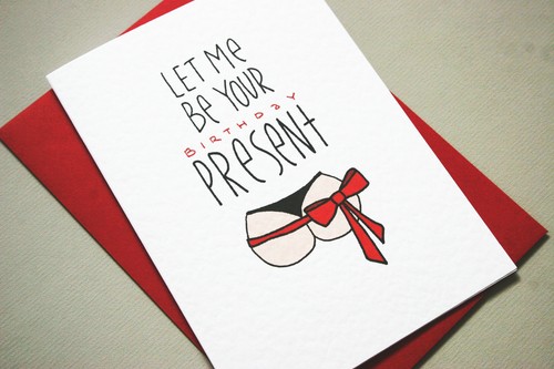 funny birthday card boyfriend husband handmade greeting love card present gift