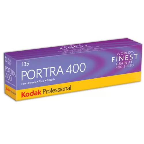 Kodak Portra 400 35mm Colour Film - 36 Exposures - 5 Pack - DATED 07/2026