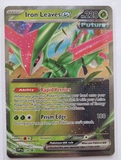Iron Leaves ex SVP128 Black Star Promo Holo Pokemon Card