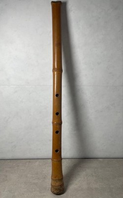 Vintage Shakuhachi Japanese Traditional Musical Instrument Bamboo