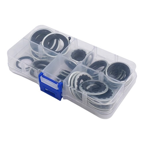 Optimal Performance Guaranteed with Automotive AC Compressor Gasket Seals 45PCS - Picture 3 of 16