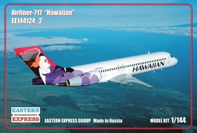 Eastern Express 1/144 Boeing B-717 Hawaiian Airlines Civil Airliner