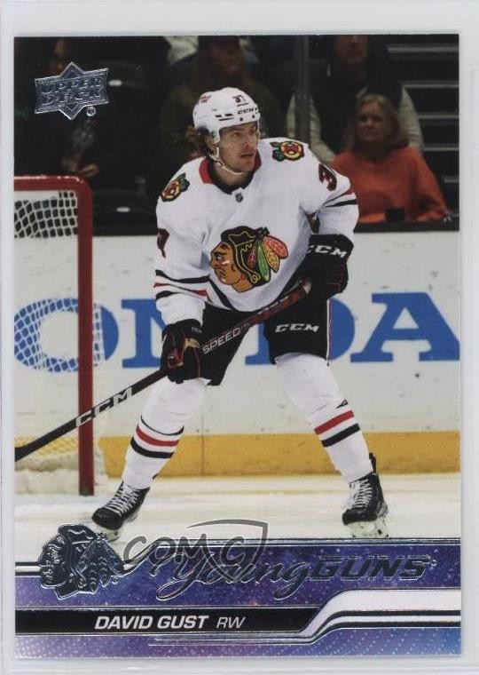 2023-24 Upper Deck Series 1 Young Guns David Gust #218