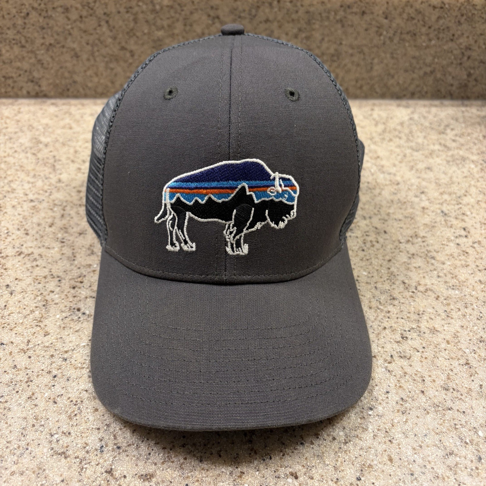 Cap Gray Snapback Trucker Mesh Dad Outdoor