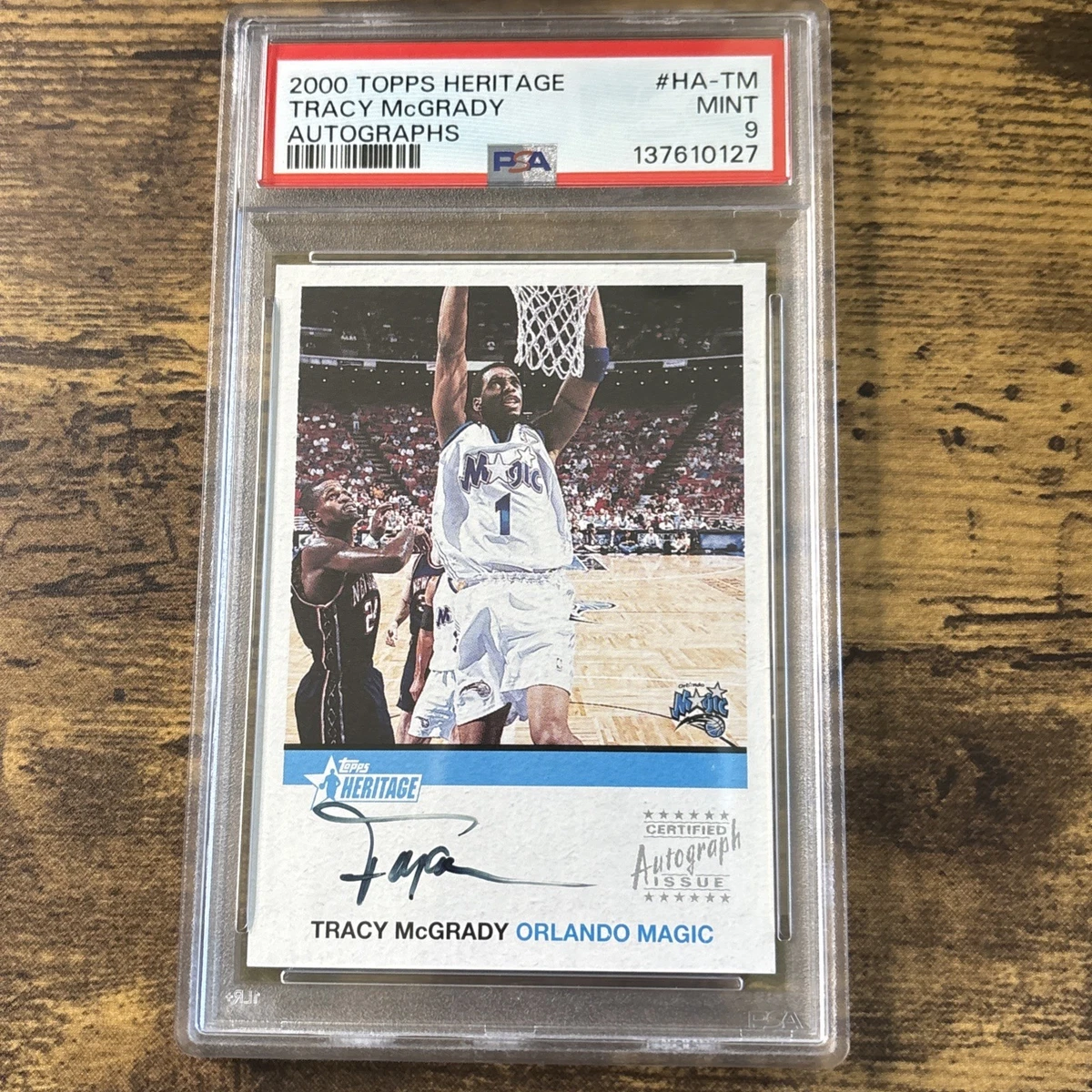 Tracy McGrady Autographed Basketball Trading Cards for sale | eBay