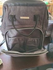 Bananafish Midi Back Pack Diaper Bag Dark Gray Heather