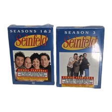Seinfeld DVD Set Vol 1  2 Seasons 1  3 NEW Sealed Full Screen 2004 Remastered...