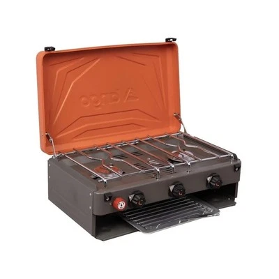 Vango Magma Grill Fornello Doppio Bruciatore Fornello da Campeggio a Gas con Grill