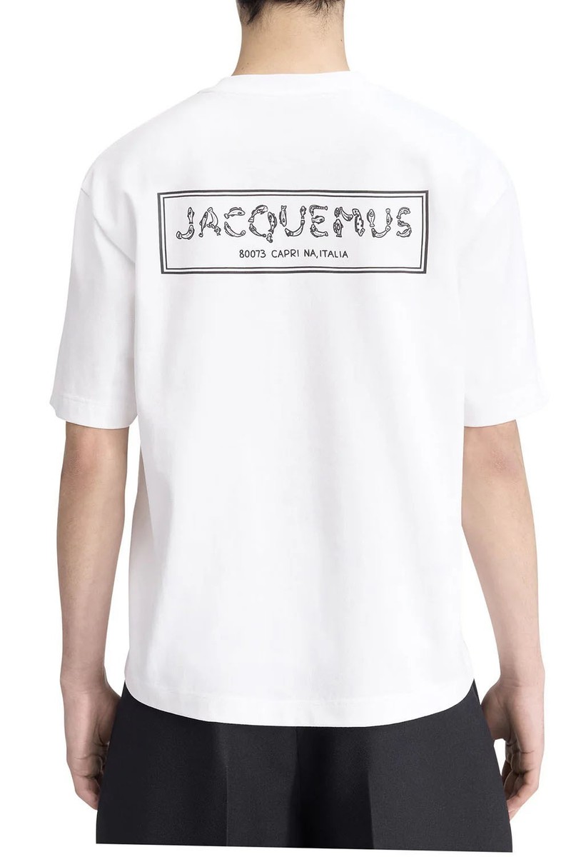 Men's Jacquemus White Le Meru T-Shirt | eBay