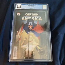 Captain America #5 2024 Great Cover CGC 9.8 Wow! Only 1 In 9.8!