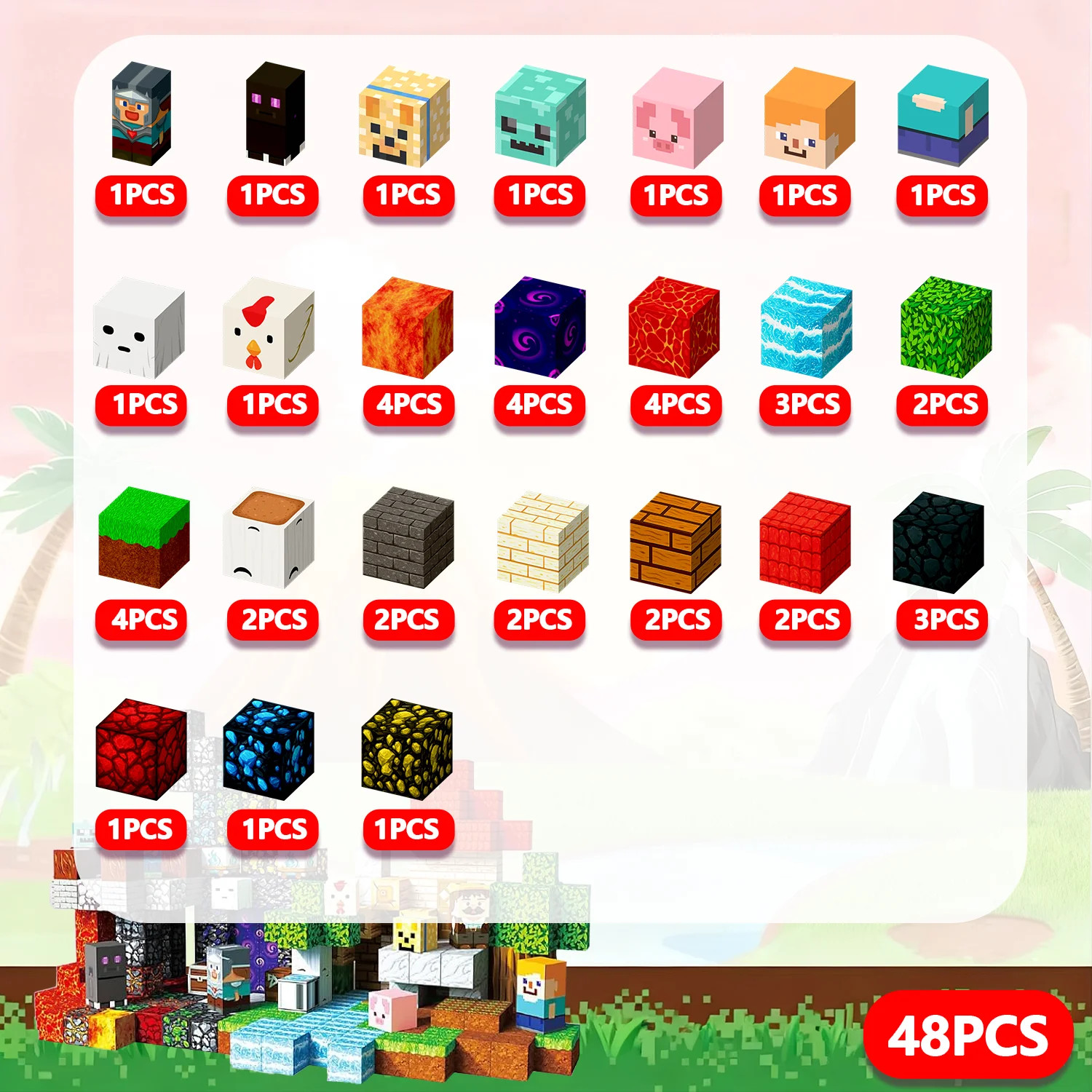 Nether Portal-48Pcs