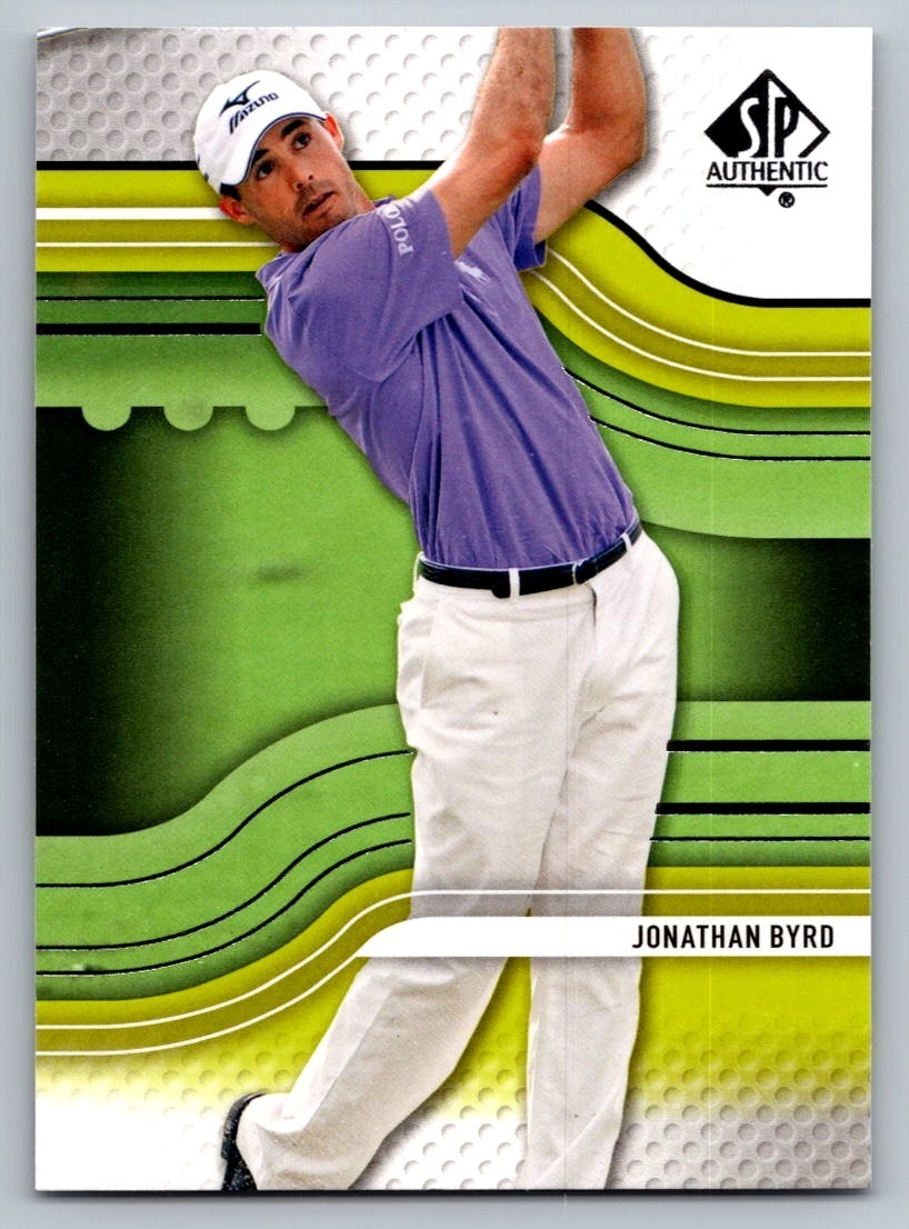 2012 UPPER DECK SP GOLF CARD #37 JONATHAN BYRD