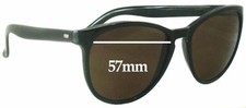 SFx Replacement Sunglass Lenses fits Bolle IREX 100 Unknown Model - 57mm Wide