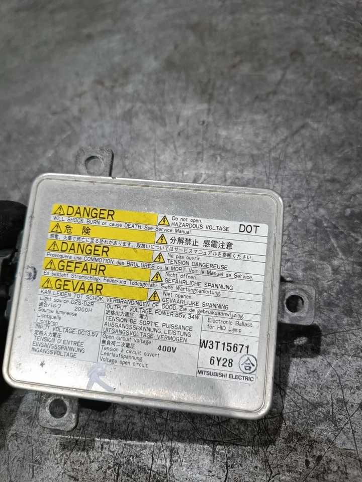 MAZDA 5 CR19 Xenon Centralina Luci W3T15671 Xenon Zavorra Centralina Originale - Immagine 4 di 4