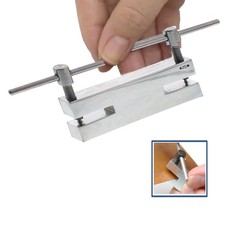 Double Hole Punch Vise 1.5mm 2mm Jewelry Metal Leather Craft Tool
