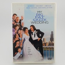 My Big Fat Greek Wedding DVD Nia Vardalos John Corbett Complete Comedy 2002