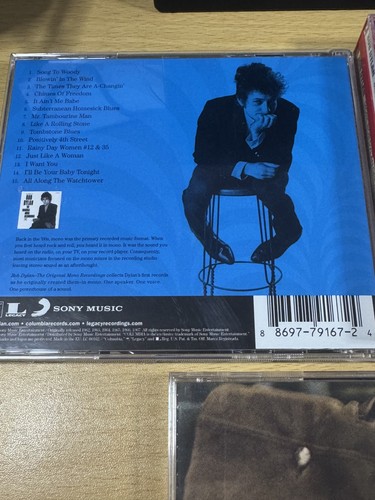 Bob Dylan 5x CD Albums Bundle/Collection - Folk Rock Blues Rock Great condition - Picture 4 of 24