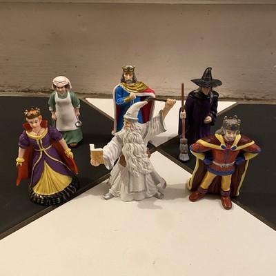 ELC Wonderland Konvolut Figuren - X6 Royal, Hexe, Zauberer, König, Queen Fantasy