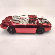 Tyco HO Slot Car Red Chrome Racing Warrior 440-X2 Doomsday Duel Vintage