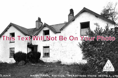 WL 3691 - Rhiw Farm, Roewen, Merseyside Youth Hostels, Wales