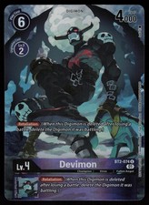 Devimon Foil Uncommon Release Special Booster 1.0 BT2-074 U NM