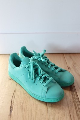 2018 Adidas Stan Smith Adicolor Shock Mint Green Sz 10.5 Kith Raf Simmons Shoes