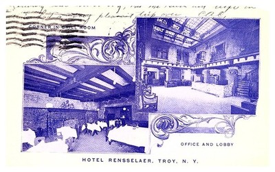 New York Troy , Hotel Rensselaer