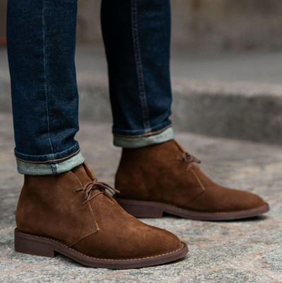 SUPER RARE! Thursday Boot Company Mens Misprinted Scout Cinnamon Suede Chukka 9