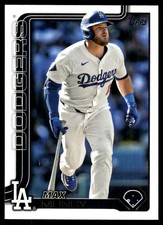 Max Muncy 2025 Topps #378 Dodgers MLB READ FREE SHIPPING AutographDen