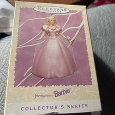 Barbie 1996 Springtime Hallmark Keepsake Ornament Collectors Series NIB