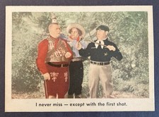 1959 Fleer Three Stooges Trading Cards 27