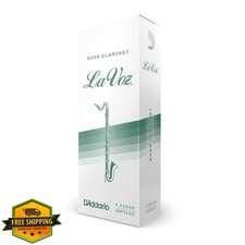 D'Addario Royal Bass Clarinet Reeds Medium Hard