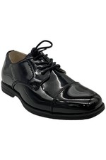 Florsheim Kid's Boy Reveal Cap Toe Jr Loafers Black/Patent