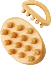 Wood Therapy Massage Tools, Cellulite Massage Tool Wooden Massage Body Brush, It