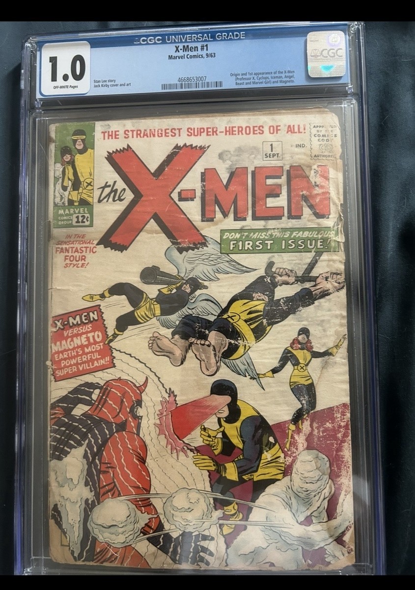1963 X-MEN #1 CGC 1.0 OFF-WHITE PAGES – 1ST X-MEN & MAGNETO | eBay 1963 X-MEN #1 CGC 1.0 OFF-WHITE PAGES – 1ST X-MEN & MAGNETO | eBay