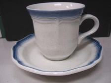 3 Flat Teacup & Saucer Sets - Country Club by MIKASA