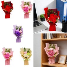Artificial Flowers Realistic Floral Soap for Valentine's Day Christmas Girls
