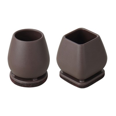 8Pcs Felt Bottom Furniture Pad Round Cover Soft Chair Leg Floor Protectors