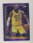 2025-26 Topps Chrome Purple Pulsar Refractor #127 LeBron James Lakers 64/75
