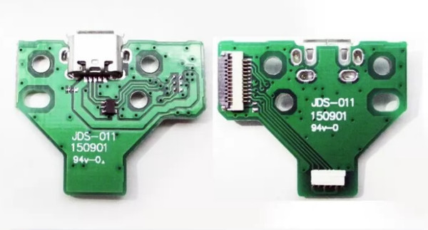 Placa Carga Compatible Mando PS4 Dualshock 4 JDS-011 Micro USB 12 Pines