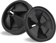 Garbage Disposal Splash Guards, 3 3/8" EPDM Rubber Drain Insert for Insinkerator