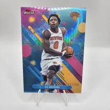 2025-26 Topps Finest OG Anunoby #27 Sky Blue Refractor /350 