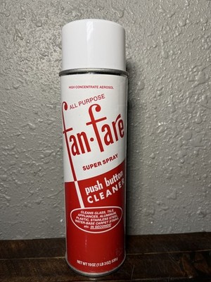 Fan Fare All Purpose Super Spray Push Button Cleaner High Concentrate Aerosol